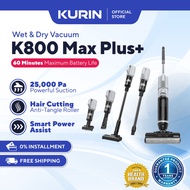 Kurin K800 Max Plus+| Wet & Dry Vacuum|25000 Pa Suction|Hair-Cutting Anti-Tangle Roller|Smart Power