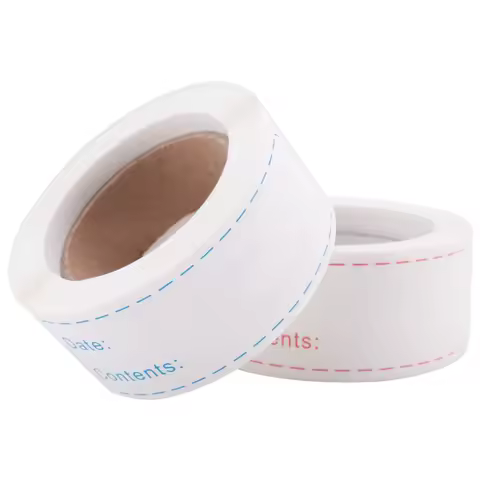 AEE6-300Pcs Removable Freezer Labels 1 X 3 Inch Food Storage Stickers, Refrigerator Freezer Paper La