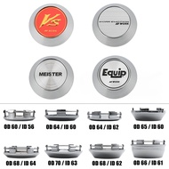 WORK Center Cap 60mm EQUIP Sport Rim Cap 64mm MEISTER Wheel Hub Cap 65mm Wheel Cover 68mm VS EMOTION