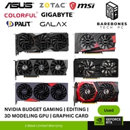 USED NVIDIA RM 500 BUDGET Office | GAMING | EDITING | 3D MODELING GPU | VIDEO | GRAPHIC CARD GTX1050