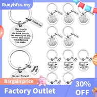 Excellent 12 Pcs Keychain Appreciation Gifts Women Inspirational Keychain for Coworker Employee Fare