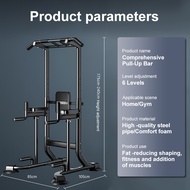 OneTwoFit Multifunctional Pull-Up Bar Station Adjustable Height 6-Position Gym Workout Exercise Stan