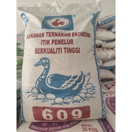 REPACK 1KG DEDAK ITIK TELUR MURAH DAN KUALITI TINGGI DEDAK 609 | DUCK PELLET