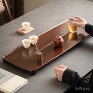 Tea Sea Large Ebony Wood Rectangular Solid Wood Tea Table Tea Tray Tea Tray Small Household Cut Drai