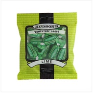 HUDSON'S EUMENTHOL DROPS Gula-Gula Eucalyptus Menthol Sweet Sachet 100g