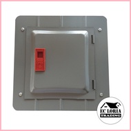 ✧ ◩ America Wall Electrical Panel Box Board for Plug in Circuit Breaker 4 Branches (6 Hole Enclosur