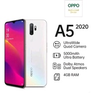 Oppo A5 Ram 4/128 Nominus masih mulus fullshet second