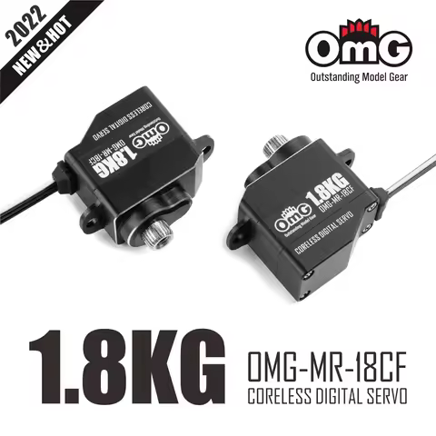 Micro Size Metal Coreless Digital Servo OMG-MR-20CF OMG-MR-18CF for RC Car 1/18 1/24 1/27 1/28 MiNI-