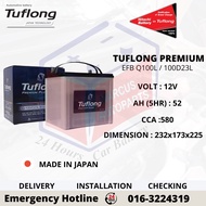 TUFLONG PREMIUM PLUS EFB Q100L | 100D23L AUTOMOTIVE CAR BATTERY