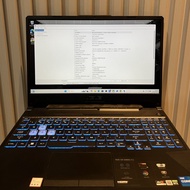 Laptop Gaming Asus TUF F15 I5 11400H RTX 3050 Second Bekas Likenew Mulus