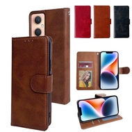 Flip Leather Case For OPPO A96 5G Luxury Mobile Wallet Backup Phone Card Slot