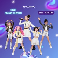 Jusyco Kpop Demon Hunter Premium Set 3in1 Cosplay Costume /Costume Trendy Girls' GroupGirl Kpop Demo
