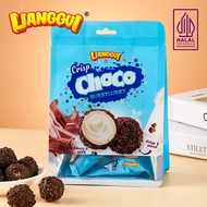 [HALAL] Lianggui Crisp CHOCO COCONUT/ STRAWBERRY/ CHOCO &amp; MILK BURSTLURRY Crispy &amp; SWEET Wafer Round Salut Chocolate Cones Chocolates Flavor Wafer Roll Ice Cream Lianggui Ice Cones Wafer Oatmeal Crispy Taste Original &amp; Chocolate Flavor