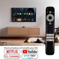 Replacement Remote Control RC902V FMR4 Infrared Learning for TCL 8K Qled Smart TV Remoto 50P725G