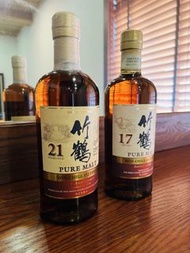收酒 竹鶴21 竹鶴17 竹鶴12 竹鶴 nas  竹鶴21年