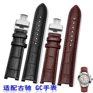 Genuine Calf Leather Watchband 16mm x 9mm 20mm x 11mm 22mmx13mm for Pasha Men Women Watch Band Butte