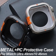 Alloy Metal+PC Case For IWatch Ultra3 2 49mm 11 10 46mm Men Case For iwatch Series10 46mm Watch Prot