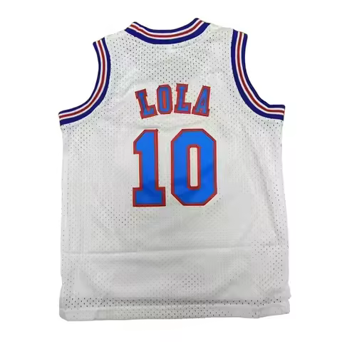 ♥AA Space Jam Baby Cosplay Bugs # 1 LOLA 10 TWEETY 1/3 TAZ! Moie Tune Squad Bunny Kids Basketball Je