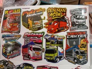 1 LEMBAR SETIKER TEMPELAN TRUK OLENG