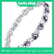 New cross-border hot-selling heart-shaped Gaussian magnet bracelet adjustable diamond magnetic brace