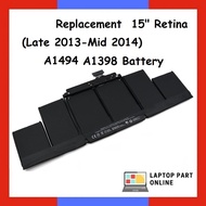 Replacement OEM 15" Retina A1494 (Late 2013-Mid 2014) A1398 Battery