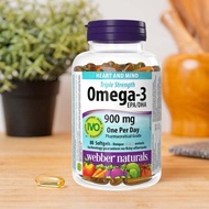 Webber Triple Strength Omega-3 Fish Oil Full EPA and DHA