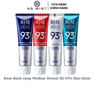 Median Dental IQ 93% Korean Toothpaste