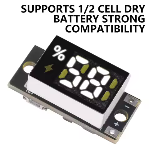 Mini Battery Level Indicator Module A/AA/AAA 1.5V 3V Dry Battery Universal Percentage Battery Level 