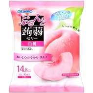 [ORIHIRO] 白桃風味蒟蒻果凍(120g)