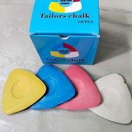 (10pcs) kapur jahitan/kapur tanda baju/tailor chalk/penanda jahitan/kapur