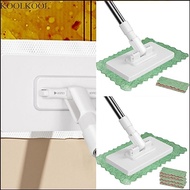Floor Mop Automatic Cloth Clamping System Mop with  Reusable Microfiber Pads