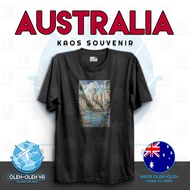 By YA Australian T-Shirt Souvenir By Australia T-Shirt Souvenir T-Shirt Australian T-Shirt Souvenir 
