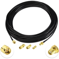 Maker Digital,, Rf Coaxial SMA Male To Female Partition RG174 15 Feet Cable+3 Pieces Suitable
