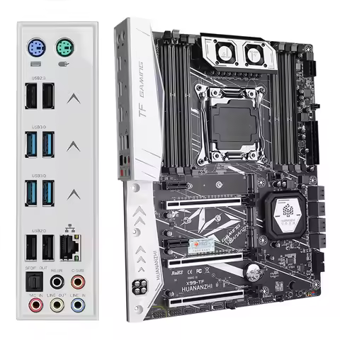 X99-TF Gaming Motherboard LGA2011-3 Intel Xeon E5 2666/2678/2696 V3 V4 Supported DDR3 DDR4 RAM