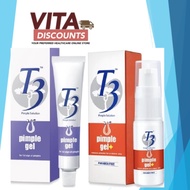 T3 PIMPLE SOLUTION PIMPLE GEL REGULAR / GEL PLUS 15G