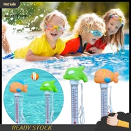 mw   Convenient reading: This floating pool thermometer comes with a large easy-to-read display that