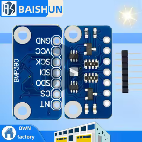 BMP390 High Precision Atmospheric Pressure Sensor Module I2C SPI Interface Compatible With For Ardui