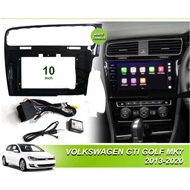 Volkswagen Golf Gti Mk7 Sharan Android Player + Casing + Reverse Camera 360 3D Ahd Camera