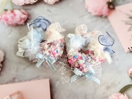 手工編織大腸圈 拼接 蕾絲髮圈 大腸髮圈 毛線髮圈 髮束 頭飾