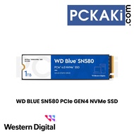 WESTERN DIGITAL WD BLUE SN580 PCIe NVMe SSD Solid State Drive SSD GEN4 M.2 | 1TB 2TB SN 580