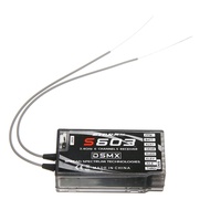 New S603 6 Channel Receiver 2.4 GHz Air Receiver Connector RX Support Receive DSM2 DSMX For Spektrum