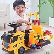 Excavator ride on kids ride-on toys car Manual Operated Excavator Ride On Toy truck