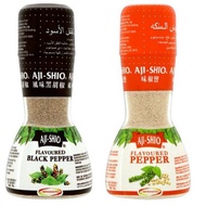 Ajishio Black &amp; White Pepper / Lada Hitam &amp; Putih Aji-Shio 80g / Aji-shio