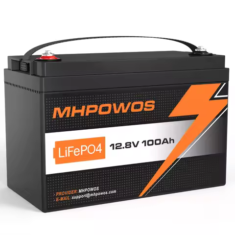MHPOWOS Rechargeable battery 12.8V 8ah 10ah 20ah 30ah 100ah 200ah LiFePO4 Battery 12V Lithium Iron P