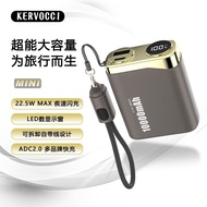 Comes with Cable Super Fast Charge Power Bank 10,000mAh Large Capacity Mini Pocket Power Bank type-c