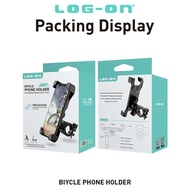 UNIVERSAL HOLDER CRH33 BIKE AND SCOOTER SMART PHONE HOLDER 5.5 - 5.7 INCH LOG ON-PREMIUM