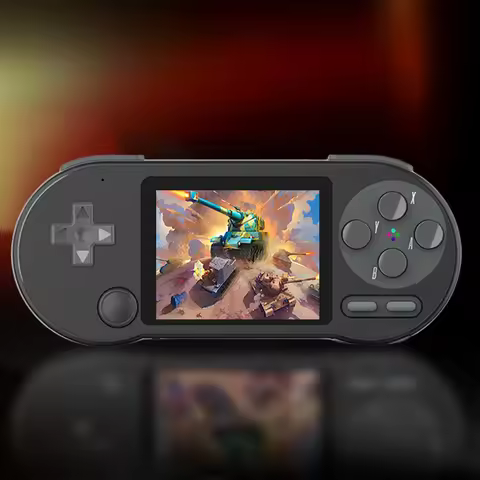 3 Inch Handheld Game Console With Rocker Mini Handheld Game Console Comfortable Grip Type-C Charging