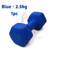 1kg-4kg Mini Dumbell Hexagon Dumbbell Gym Fitness Exercise Home Weight Training Workout Neoprene Dum
