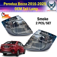 Perodua Bezza 2016 - 2025 Tail Lamp ( 2pcs/set ) - Albino White/ Red / Smoke / Albino Red
