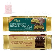 Flair Dubai Chocolate Pistachio Kunafa Cake Bar | Truffle Kunafa Chocolate Cake Bar Dubai Chocolate 